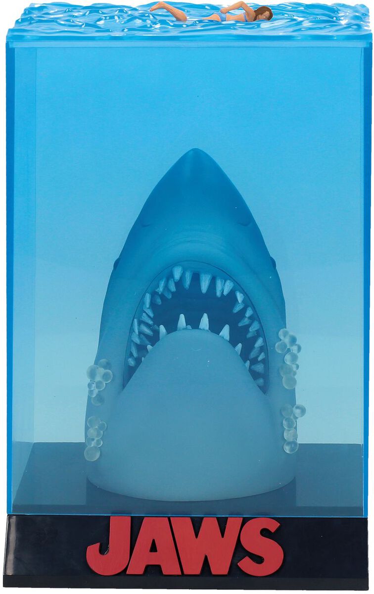 JAWS 3D ポスター フィギュア ジョーズ 3D ポスター スタチュー