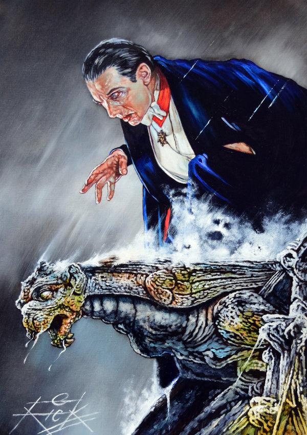 Rick Melton - Bela Lugosi Dracula - Classic Horror - Art Print – Wild ...