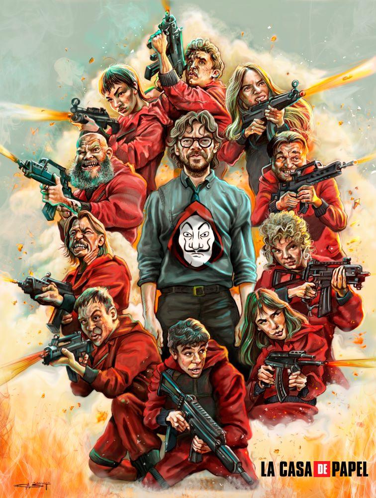 Heist Season Tamilrockers Money Heist Shows Like Black Mirror