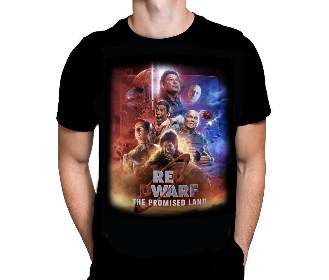 Promised Land Red Dwarf Comedy TV Sci-Fi Show T-Shirt Mens