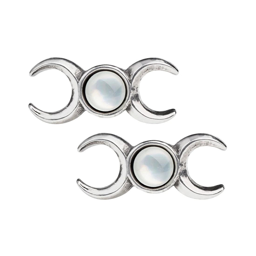 Image of Triple Goddess Earrings 