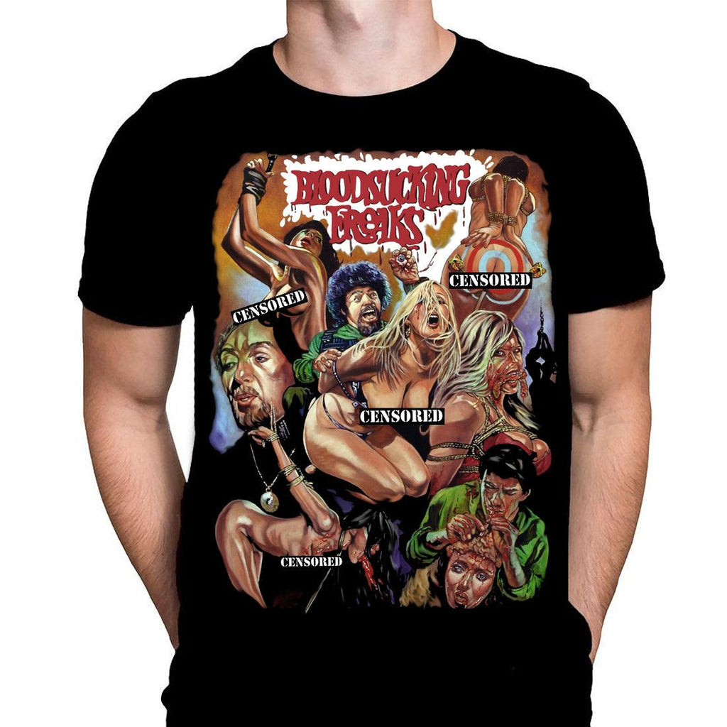Bloodsucking Freaks - Classic Horror Movie Art - T-Shirt by Rick Melton - Wild Star Hearts 