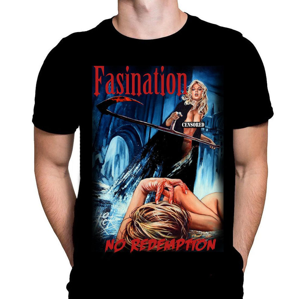 Fasination - Classic Horror Movie Art - T-Shirt by Rick Melton - Wild Star Hearts 