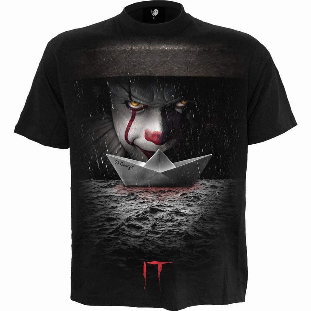 IT - Storm Drain - Horror Halloween T-Shirt - Wild Star Hearts 