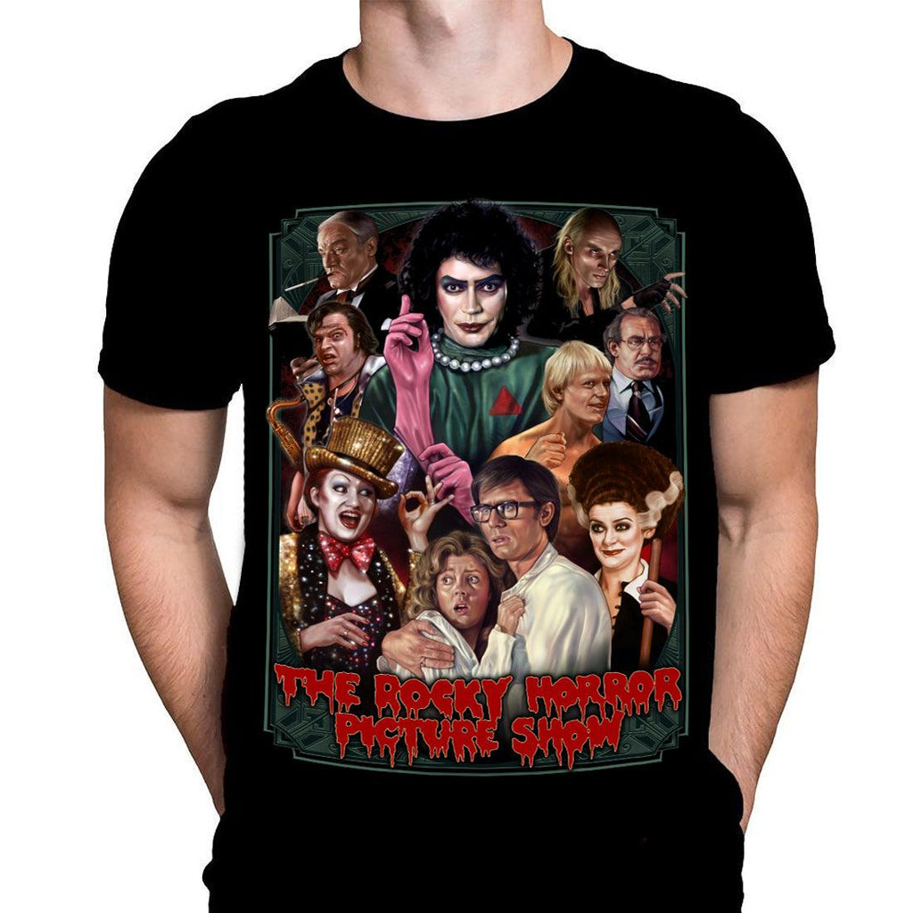 Rocky Horror Show - If - Classic Musical Horror Movie Art - T-Shirt by Peter Panayis - Wild Star Hearts 