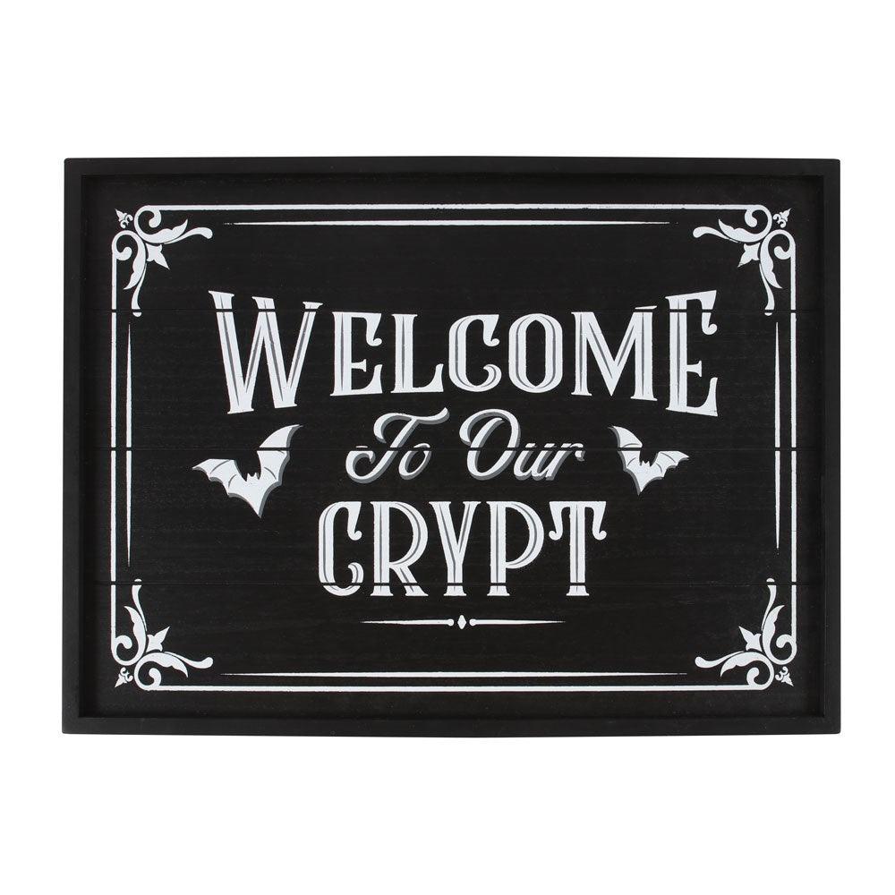 Something Different - Welcome to Our Crypt - Wall Plaque - Wild Star Hearts 