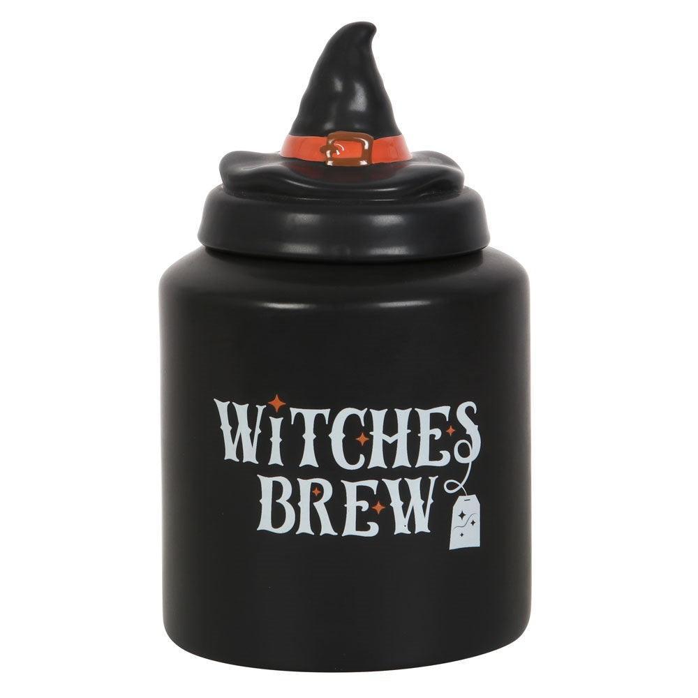 Something Different - Witch Hat - Ceramic Jar / Tea Cannister - Wild Star Hearts 
