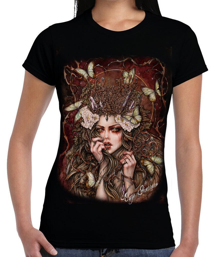 WSH - Forest Keeper - Womens Capsleeve T-Shirt by Enys Guerrero - Wild Star Hearts 