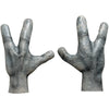 Halloween Hands - Grey Alien Hands - Latex Costume Cosplay