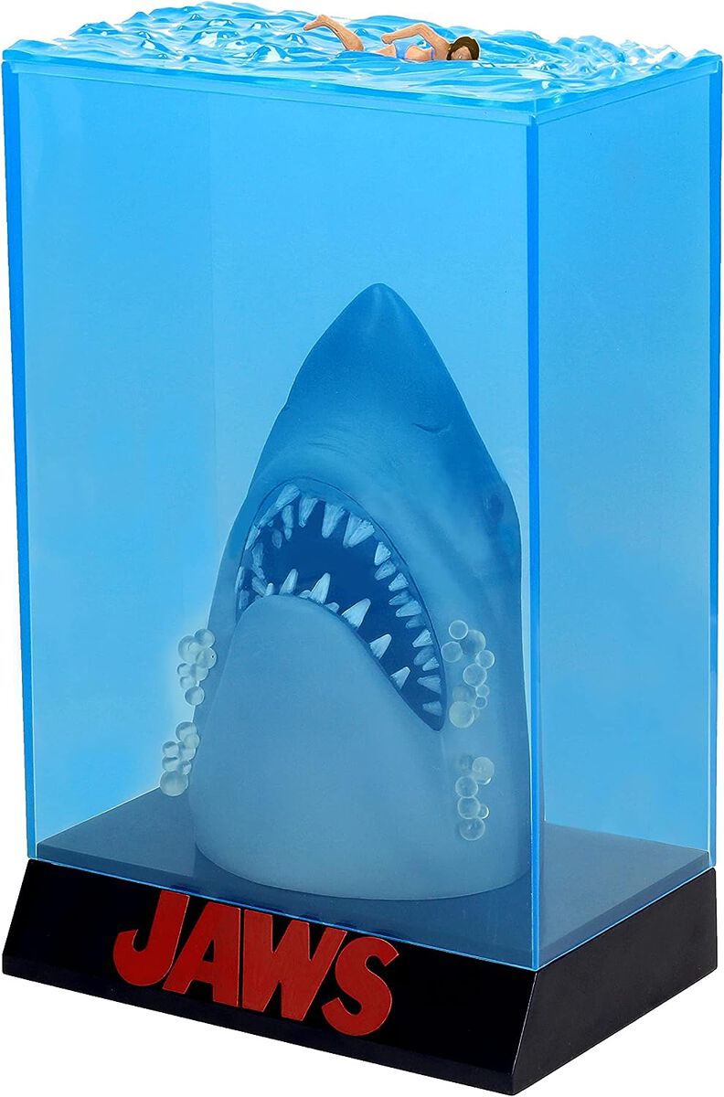 JAWS 3D Movie Poster Figure 50th Anniversary Edition – Wild