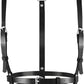 Dual Black Harness Belt- Fully Adjustable to Fit