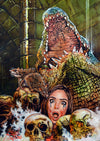 Rick Melton - Alligator - Trash Horror Art Print
