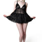 Forest Ink Gothic Clothing - Lenore Babydoll Gothic Lingerie Dress