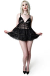 Forest Ink Gothic Clothing - Lenore Babydoll Gothic Lingerie Dress
