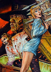 Rick Melton - Baron Blood  - Classic Horror - Art Print