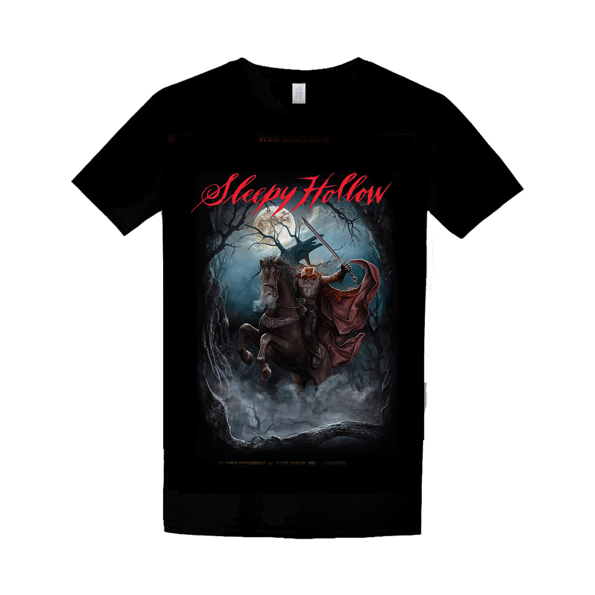 Sleepy Hollow - Ghost Horror Movie Poster Art - T-Shirt – Wild