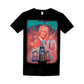 Daleks Earth Invasion - Black Gildan T-Shirt Peter Cushing Doctor Who