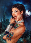 Rick Melton – Bonnie Rotten – Scream Queens – Kunstdruck