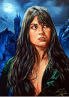 Rick Melton - Caroline Munro - Scream Queens Art Print