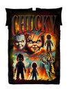 WSH - Chucky Montage - Twin Bedspread Top Cover / Throw / Fleece
