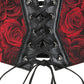 Banned Crimson Rose Thorn - Gothic Corset Belt