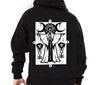 Cult Priest - Occult- satanic- cotton sweater hoodie Darkside