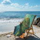 WSH - THE CREATURE FROM THE LAGOON - Beach Towel