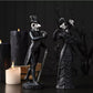 Gothic Home Decor - Lady Crow Skeleton - Gothic Elegance Figurine