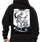 Death Tarot - Occult- satanic- cotton sweater zipper hoodie Darkside