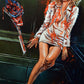 Rick Melton Original Artwork - Dressed to Kill - High Quality Certified Authentic Original Artwork