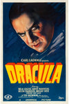 Horror Movie Poster - Dracula 1931 - Classic 30's Horror