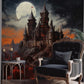 Gothic Tapestry - Dracula's Castle - Gothic Wall Art