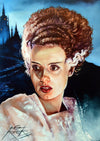 Rick Melton - Elsa Lanchester - Scream Queens - Art Print