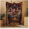 Horror Movie Blanket - Evil Dead Blanket - Luxury Twin / Double Velveteen Fleece Blanket