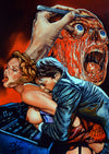 Rick Melton - Faceless - Trash Horror Art Print