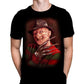 FREDDY KRUGER PORTRAIT - Classic Horror Monster T-Shirt by Peter Panayis