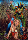 Rick Melton - Funny Face - Horror Movie Art Print