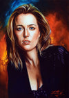 Rick Melton - Gillian Anderson - Scream Queens Art Print