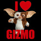 WSH - I Love Gizmo - Black Comedy Movie Capsleeve T-Shirt