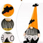 Halloween Decoration Gnomes,2PCS Gonk Gnome-Halloween Gnome Bat Plush Handmade Swedish Tomte Scandinavian Ornaments for Home Ornament Halloween Ghost Toy Window Shelf Desk Decor Pumpkin Bat Spider Hat