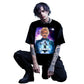 The Third Doctor - 70's Retro TV - T-Shirt - Mens Black Gildan T-Shirt - Doctor Who