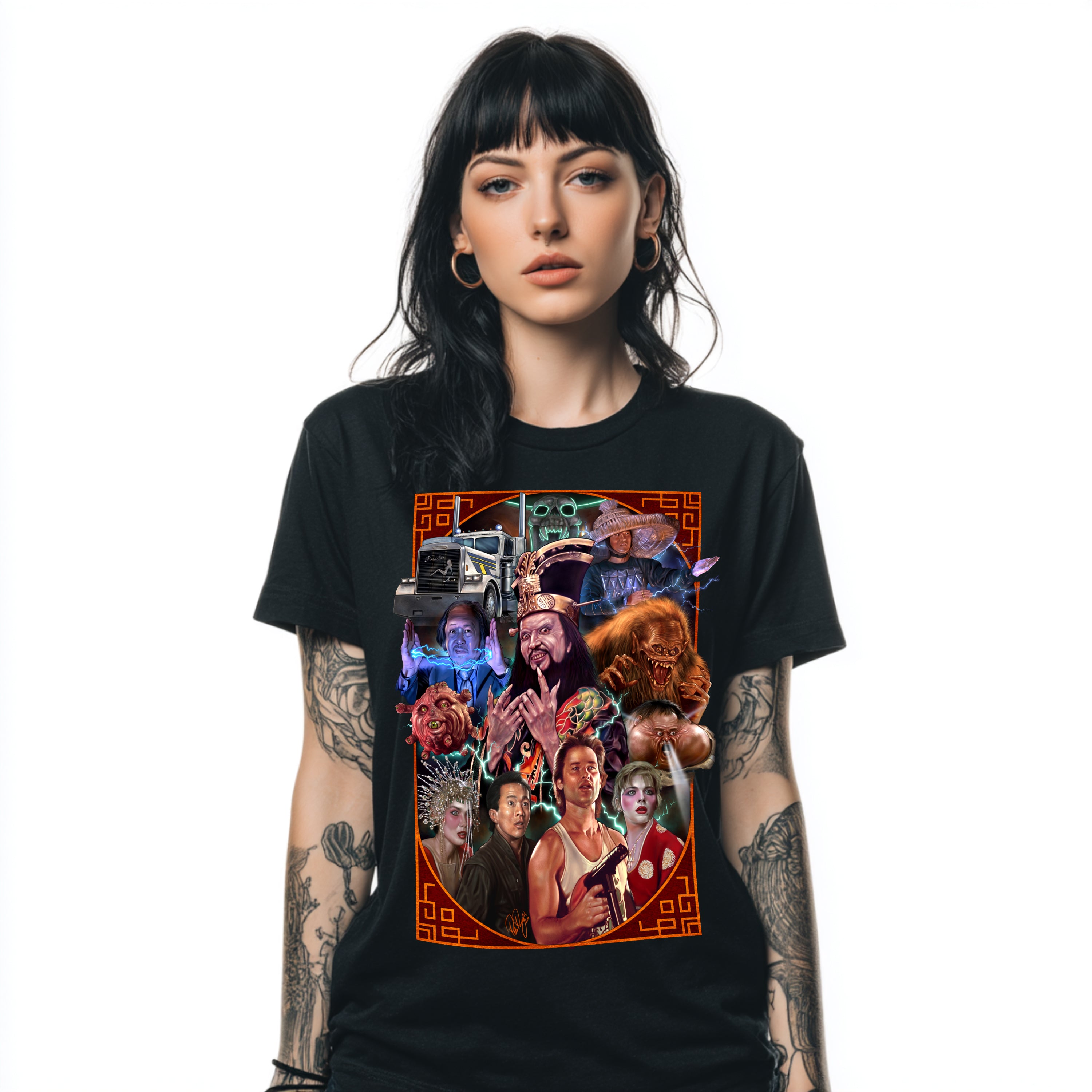 Big Trouble Little China - Classic 80's Fantasy T-Shirt