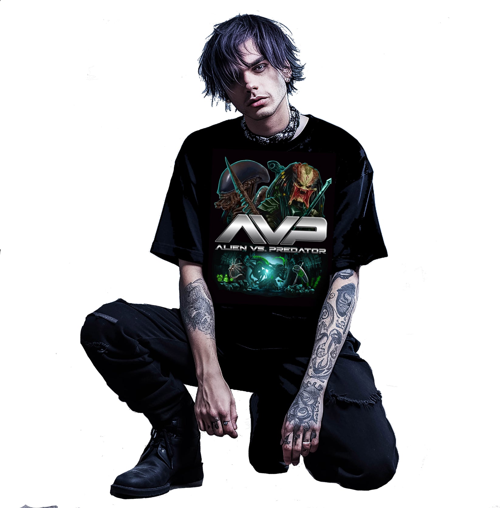 Alien V Predator T Shirt | Horror Movie T Shirt – Wild Star Hearts