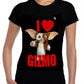 WSH - I Love Gizmo - Black Comedy Movie Capsleeve T-Shirt