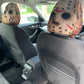 Horror Car Seat Headrest Covers set - Jason - Friday 13