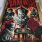 Horror Movie Blanket - Pennywise Blanket - Luxury Twin / Double Fleece Blanket