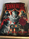 WSH – Pennywise Montage – Doppelbett-Tagesdecke, Oberbezug/Überwurf/Fleece