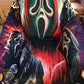 WSH - Scream Ghost Face - Twin Bedspread Top Cover / Throw / Fleece