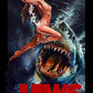 JAWS LEVIATHAN - Classic Horror Movie Poster Art - T-Shirt by Rick Melton
