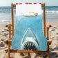 Wild Star Hearts - SHARK RIP-THRU - Strandtuch